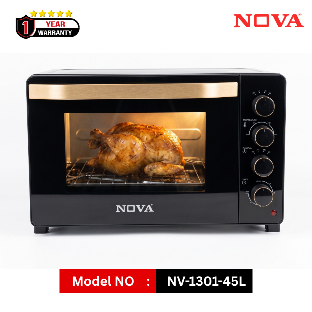 NOVA 45L Digital Electric Oven with Air Fry & Rotisserie